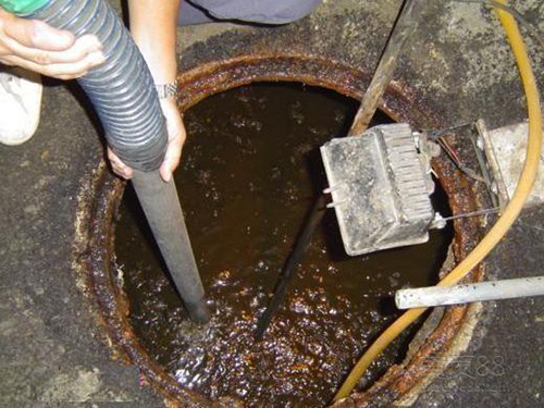 曲松隔油池清理